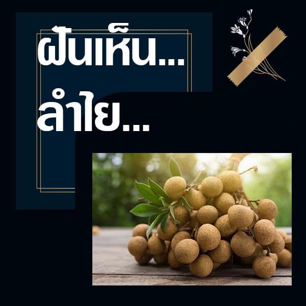 ทำนาย ฝันเห็นลำไย