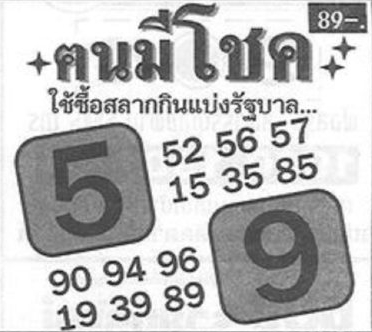 เลขเด็ดคนมีโชค 1-2-66