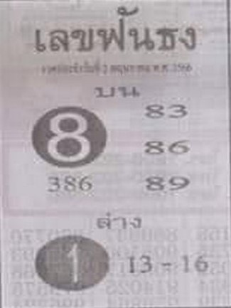 เลขฟันธง 2-5-66