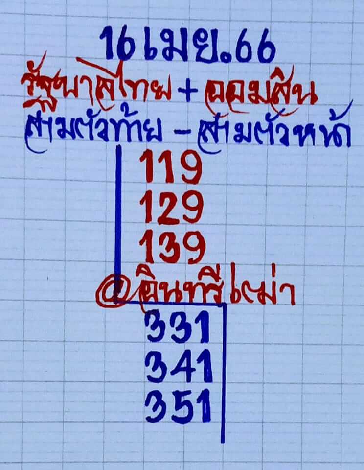 หวยอินทรีเฒ่าv1 16-4-66