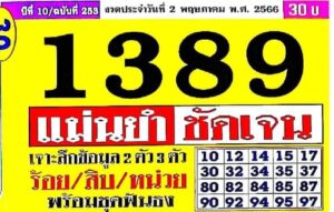 หวยประชานิยม 2-5-66